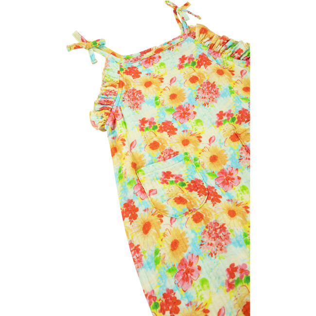 Floral Overall, Print - Rompers - 3