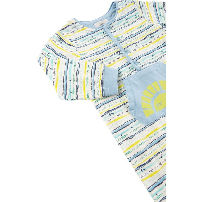 Sunshine Coverall, Stripe - Rompers - 3