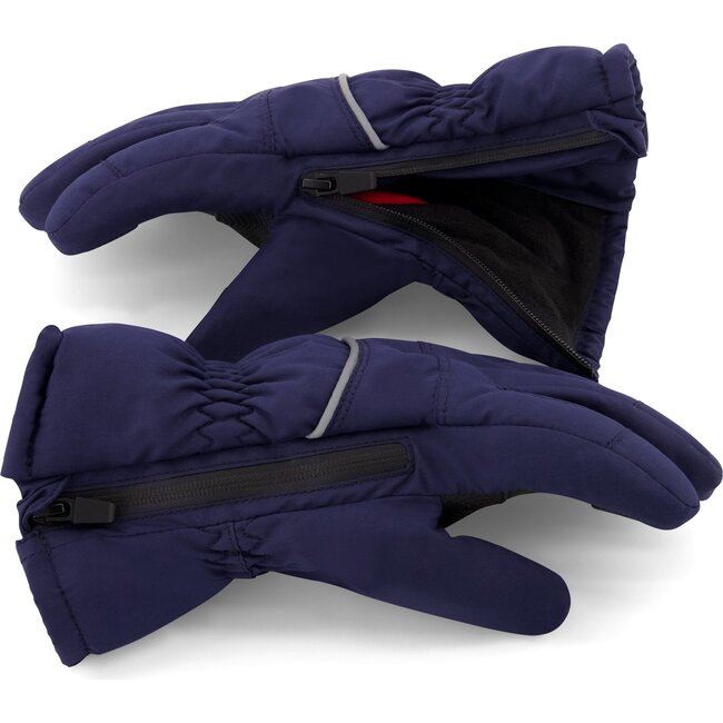 Winter & Ski Glove powered by ZIPGLOVE™ TECHNOLOGY, Navy