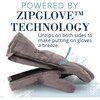 Winter & Ski Glove powered by ZIPGLOVE™ TECHNOLOGY, Grey - Gloves - 3