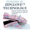 Winter & Ski Glove powered by ZIPGLOVE™ TECHNOLOGY, Pink Tie-Dye - Gloves - 3