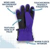 Winter & Ski Glove powered by ZIPGLOVE™ TECHNOLOGY, Purple - Gloves - 6