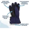 Winter & Ski Glove powered by ZIPGLOVE™ TECHNOLOGY, Navy - Gloves - 6