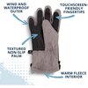 Winter & Ski Glove powered by ZIPGLOVE™ TECHNOLOGY, Grey - Gloves - 6 - thumbnail