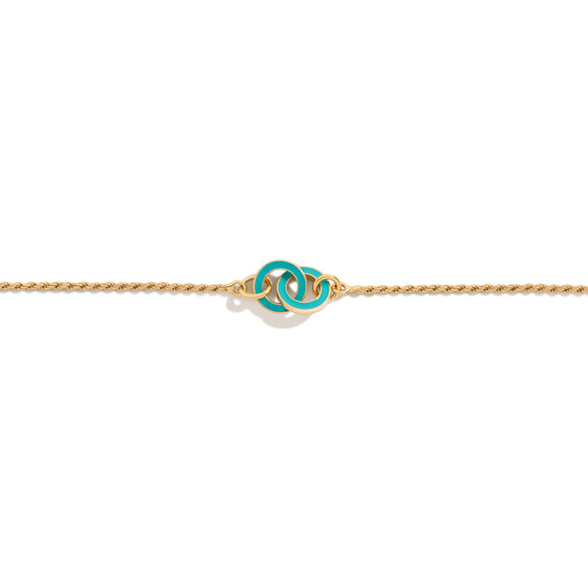 Mini & Me Connection Slider Bracelet, Green - Bracelets - 3