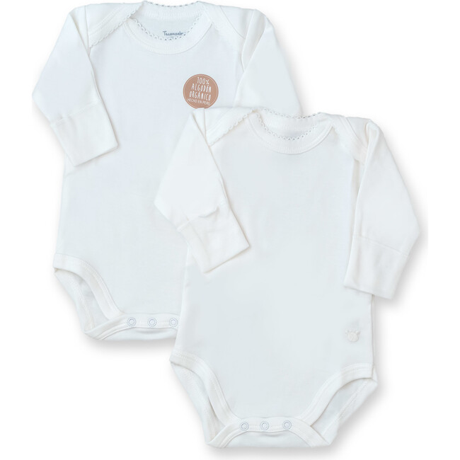 Baby Long Sleeve Organic Pima Bodysuit 2-Pack