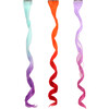 18" Doll Set of 3 Curly Clip in Hair Pieces - Doll Accessories - 1 - thumbnail