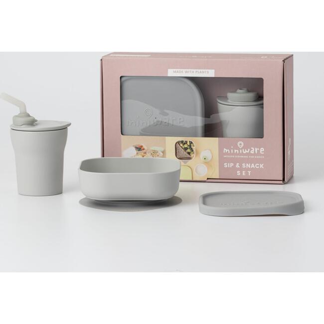 Sip  &  Snack Set, Dove Grey & Dove Grey - Tableware - 3