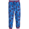 All-Over Print Sweatpant featuring Miles Morales, Royal Blue & Red - Sweatpants - 1 - thumbnail