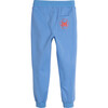 Jogger with Spidey Web Knee Graphic, Royal Blue - Sweatpants - 3