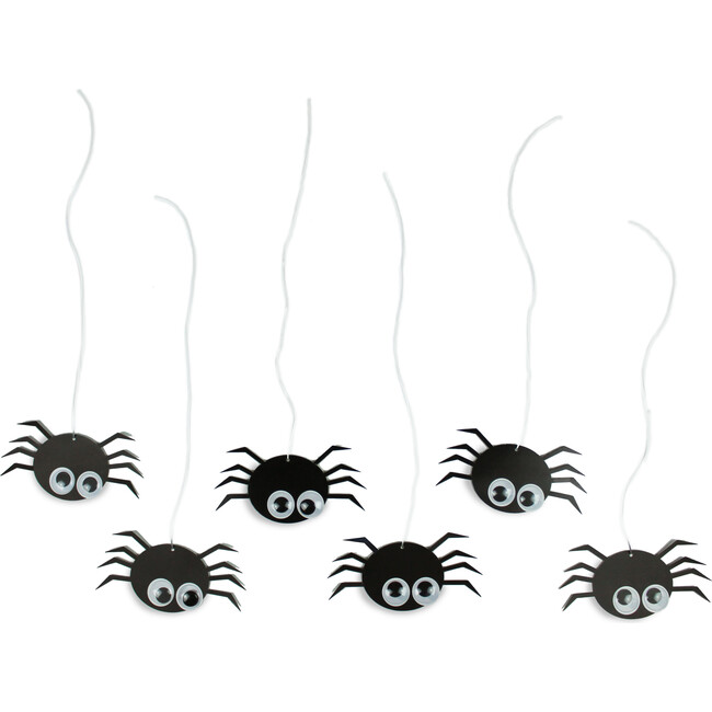 Spooky Halloween Hanging Spiders - Decorations - 1