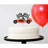 Vintage Race Car Custom Cake Topper - Tableware - 2