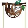 Sloth Party Custom Cake Topper - Tableware - 1 - thumbnail