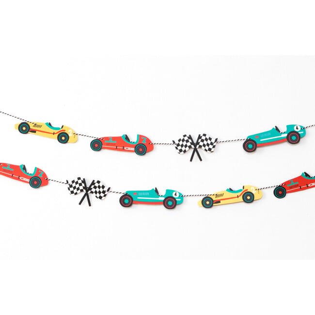 Vintage Race Car Garland - Garlands - 3