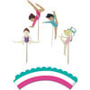 Gymnastics Party Cupcake Toppers - Tableware - 1 - thumbnail