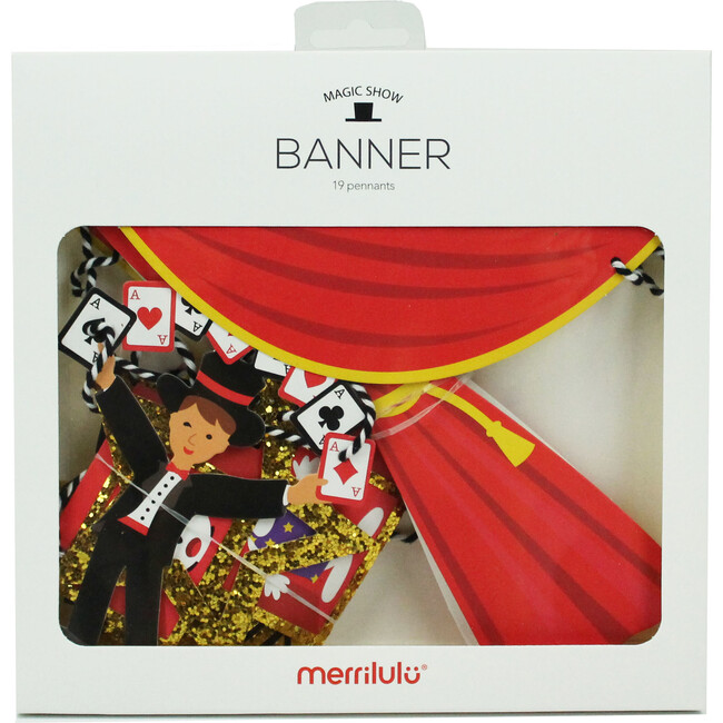 Magic Show Birthday Banner - Decorations - 3