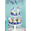 Mermaid and Narwhal Party Cupcake Toppers - Tableware - 2