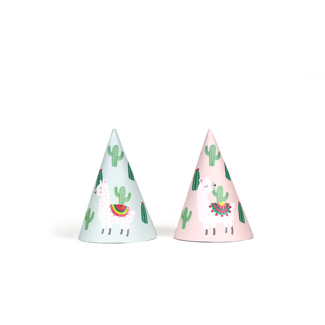 Llama and Cactus Party Hats - Party Accessories - 1