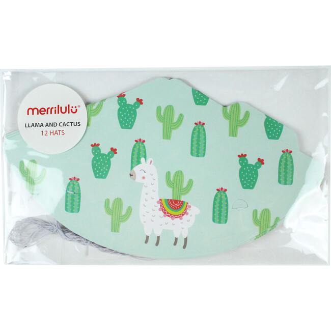 Llama and Cactus Party Hats - Party Accessories - 3