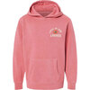 Love Hoodie, Pink - Sweatshirts - 1 - thumbnail