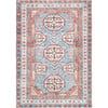 Serapi Machine Washable Rug, Sienna/Blue - Rugs - 1 - thumbnail