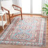 Serapi Machine Washable Rug, Sienna/Blue - Rugs - 2