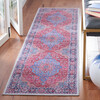 Serapi Machine Washable Rug, Red/Blue Medallion - Rugs - 2