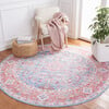 Serapi Machine Washable Rug, Faded Blue/Red - Rugs - 3