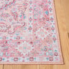 Serapi Machine Washable Rug, Faded Red/Fuschia - Rugs - 6