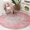 Serapi Machine Washable Rug, Faded Red/Pink/Orange - Rugs - 9