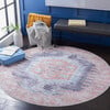 Serapi Machine Washable Rug, Faded Navy/Red - Rugs - 8