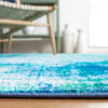 Bahia Machine Washable Rug, Blue Multi - Rugs - 5