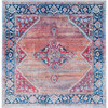 Serapi Machine Washable Rug, Red/Orange/Blue - Rugs - 9