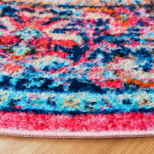 Bahia Machine Washable Rug, Purple/Pink Multi - Rugs - 8