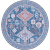 Serapi Machine Washable Rug, Deep Blue Multi - Rugs - 9