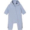 Hooded Bodysuit, Light Blue - Tees - 1 - thumbnail