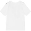 Diagonal Logo T-Shirt, White - Tees - 2