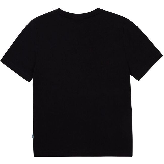 Gold Logo T-Shirt, Black