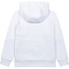 Box Logo Hoodie, White - Sweatshirts - 2