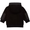 Logo Fleece Jacket, Black - Jackets - 2