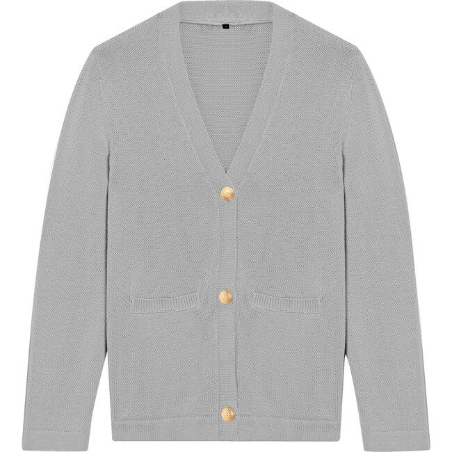 Adult Sweater Cardigan, Slate Grey