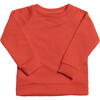 The Organic Pullover Sweatshirt, Poppy - Sweatshirts - 1 - thumbnail