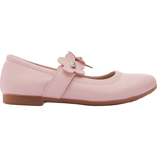 Flower Strap Flats, Pink - Flats - 2