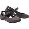 Toddler Cut-Out Flats, Dark Gray - Flats - 1 - thumbnail