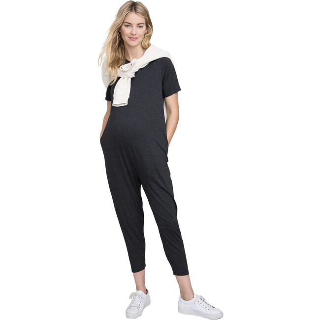 The Women's Walkabout Jumper, Charcoal - Jumpsuits - 1