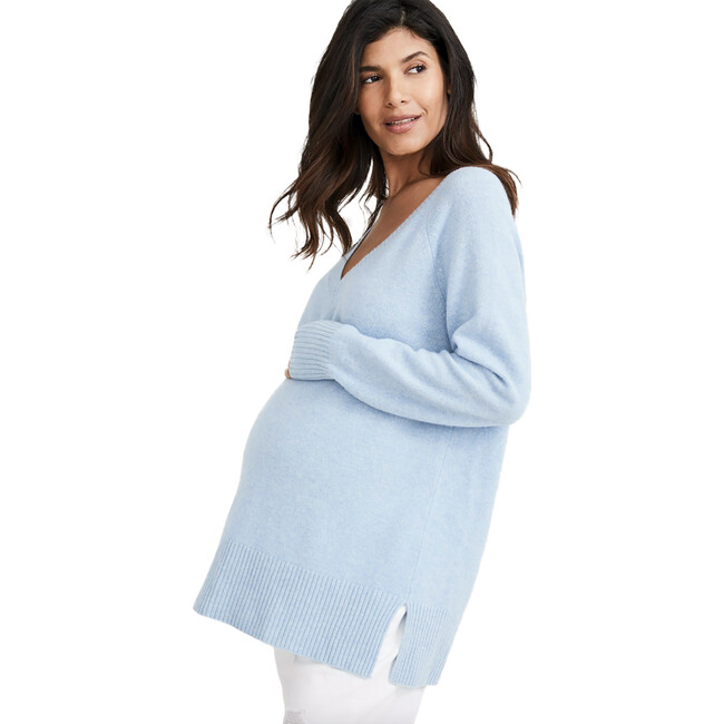 The Women's Riley Sweater, Light Blue