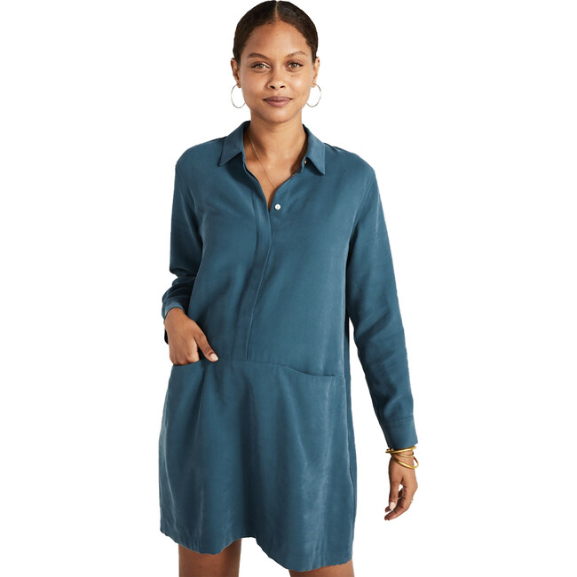 The Women's Shia Dress, Atlantic Green