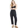 The Women's Softest Gauze Nesting Pant, Black - Loungewear - 1 - thumbnail