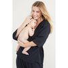 The Women's Softest Gauze Nursing Kimono, Black - Blouses - 6 - thumbnail