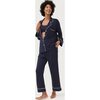 The Women's New Mama Sleep Bundle, Luxe Navy - Pajamas - 2 - thumbnail